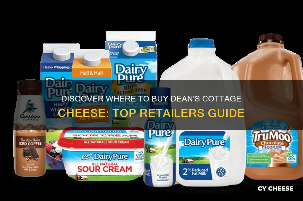 who carries deans cottage cheese