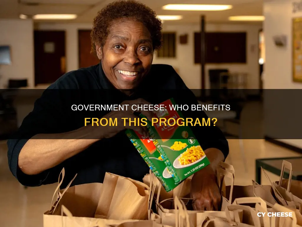 who gets government cheese
