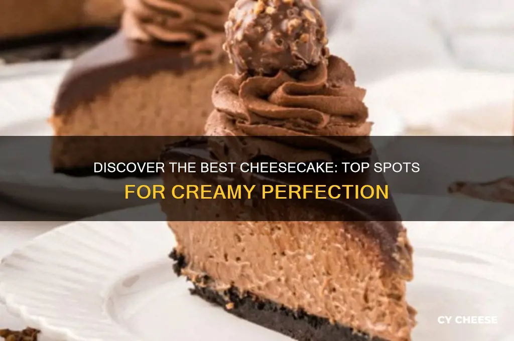 who has a good cheese cake