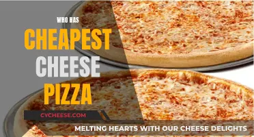 Cheese Pizza Price Comparison: Who Offers the Best Deal?