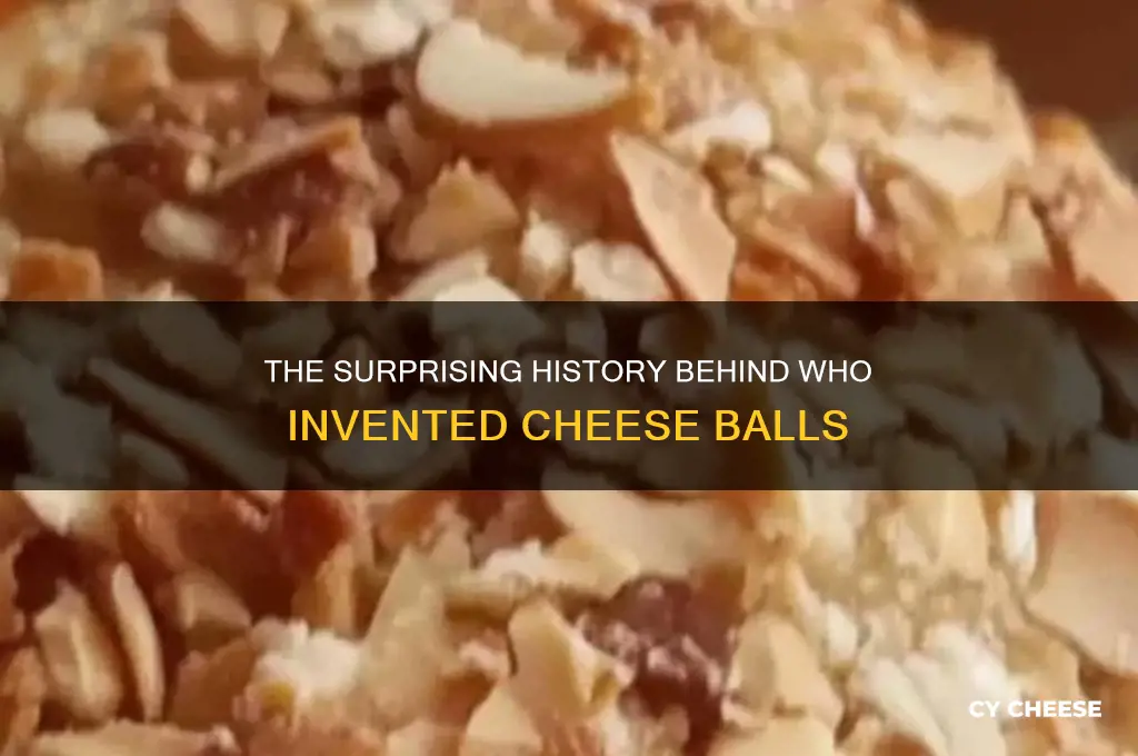 who invented cheese balls