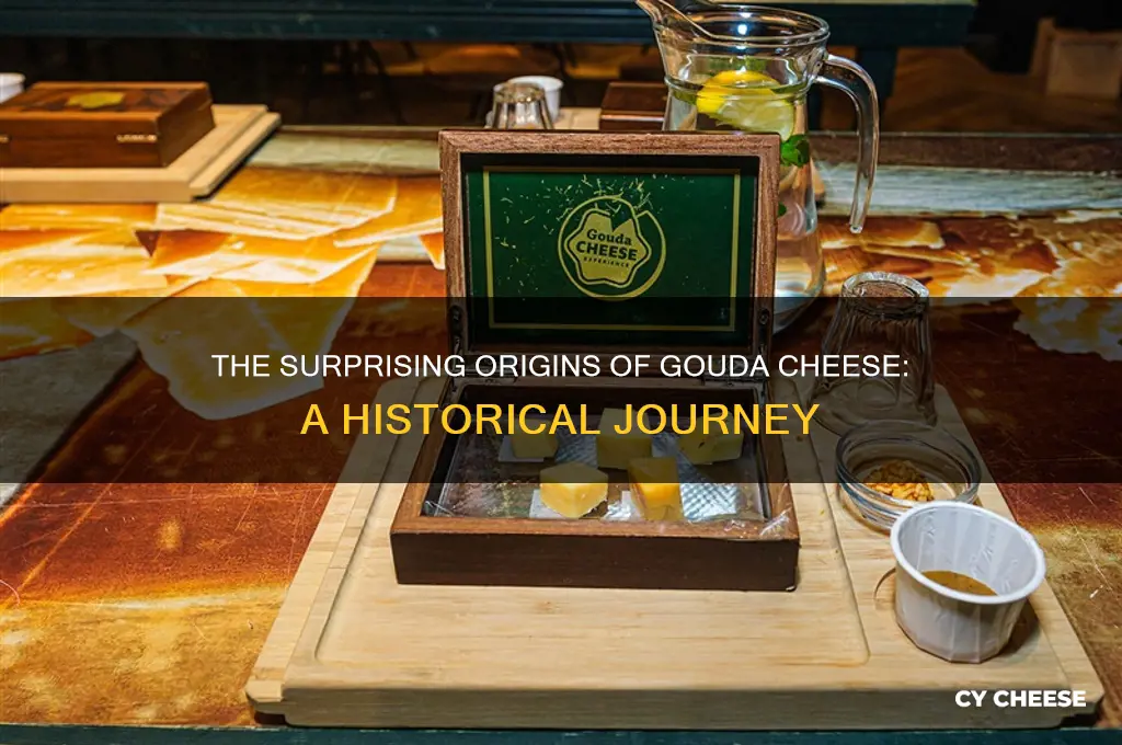 who invented gouda cheese