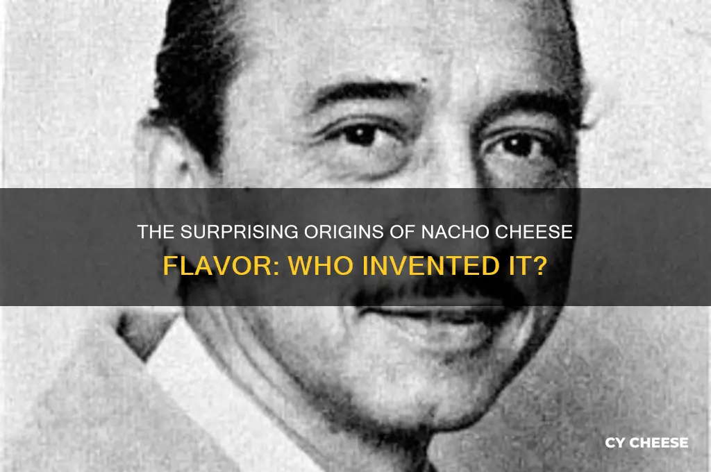 who invented nacho cheese flavor