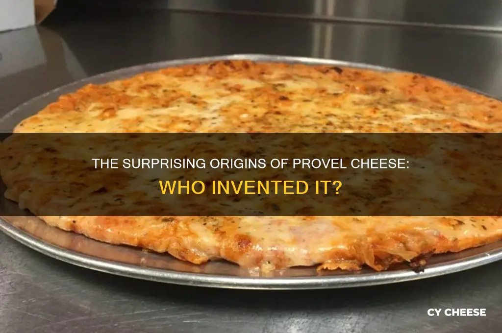 who invented provel cheese