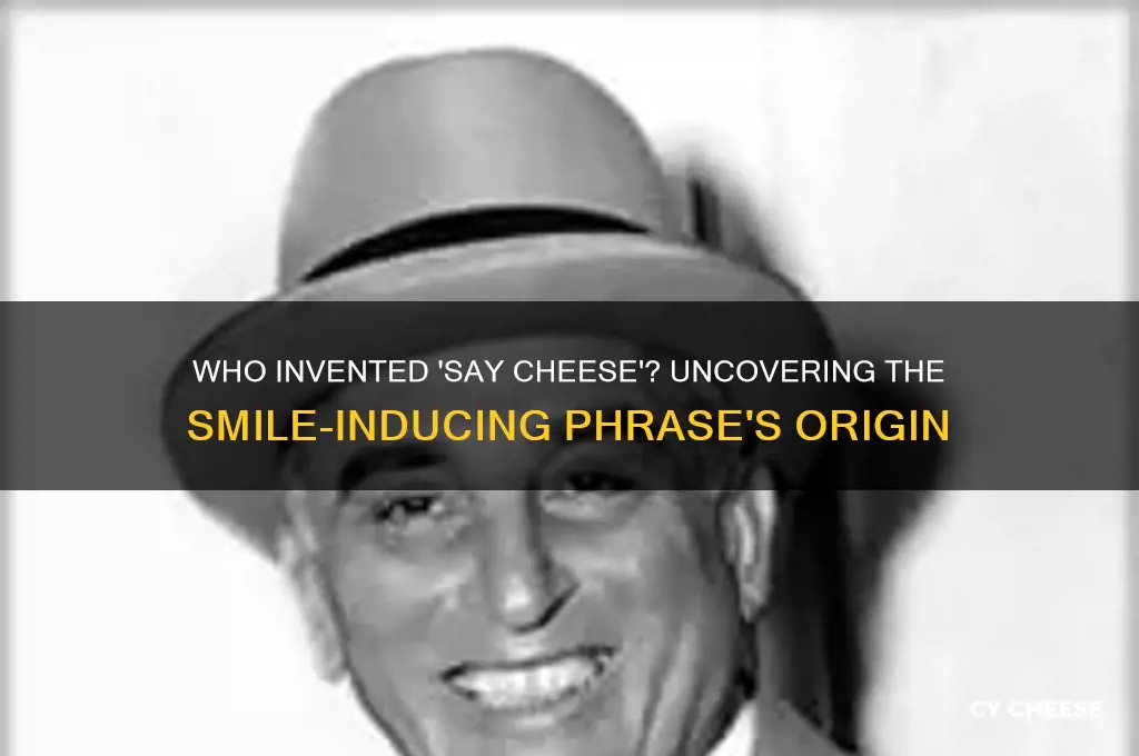 who invented say cheese