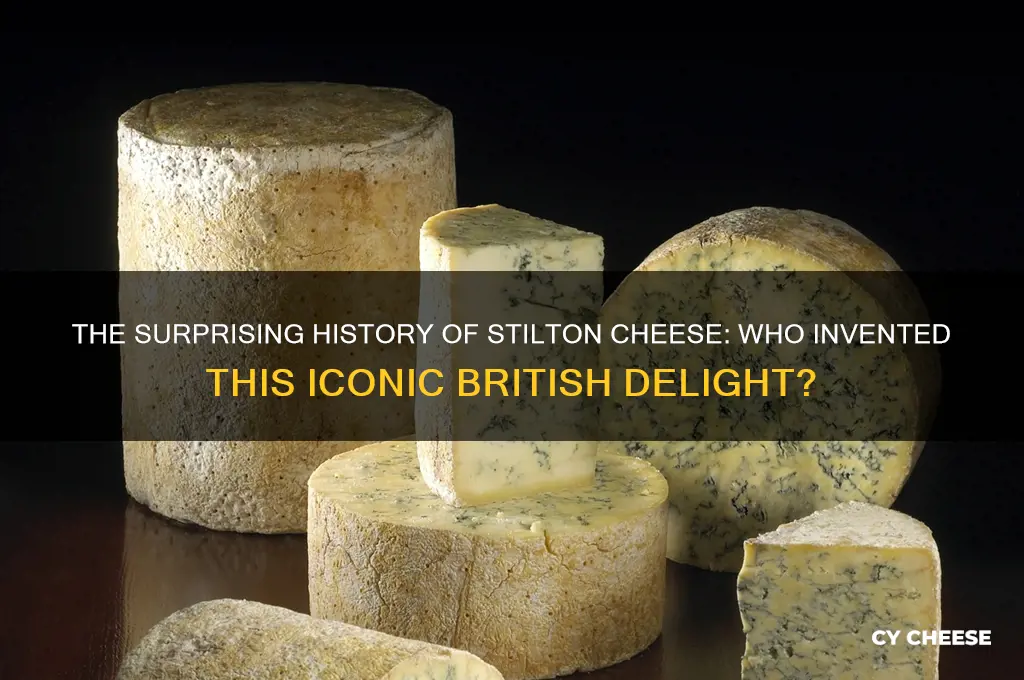 who invented stilton cheese