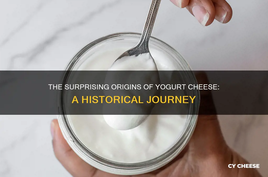 who invented yogurt cheese