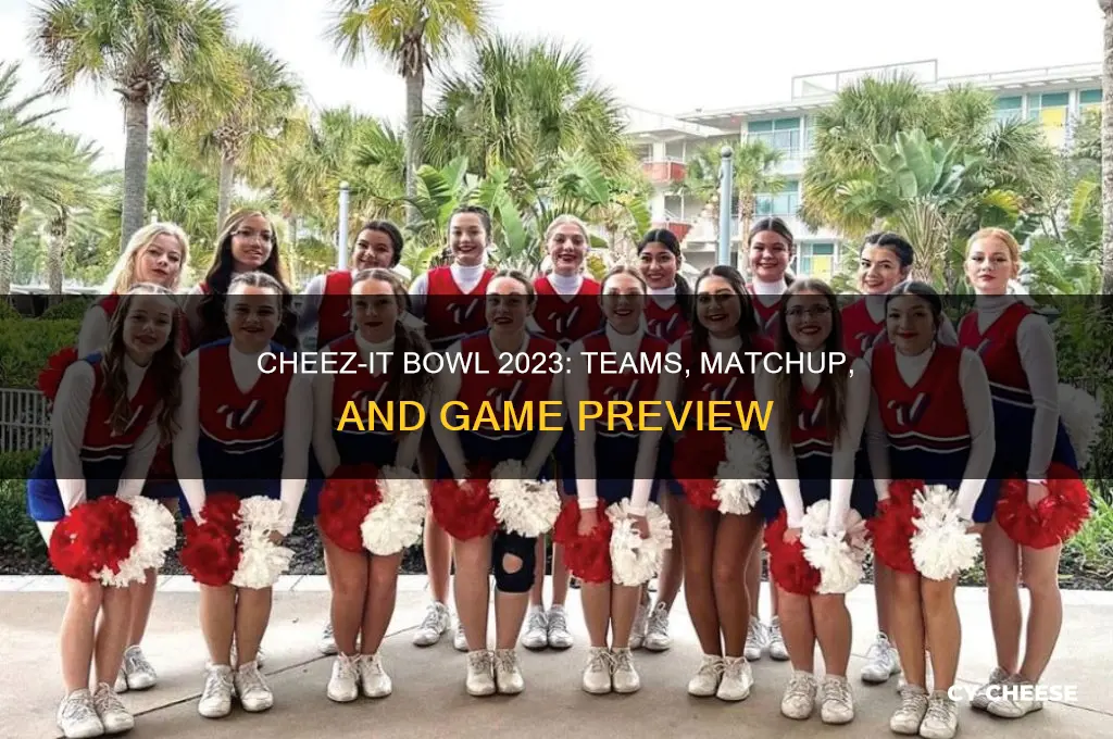 who is playing in the cheese it bowl