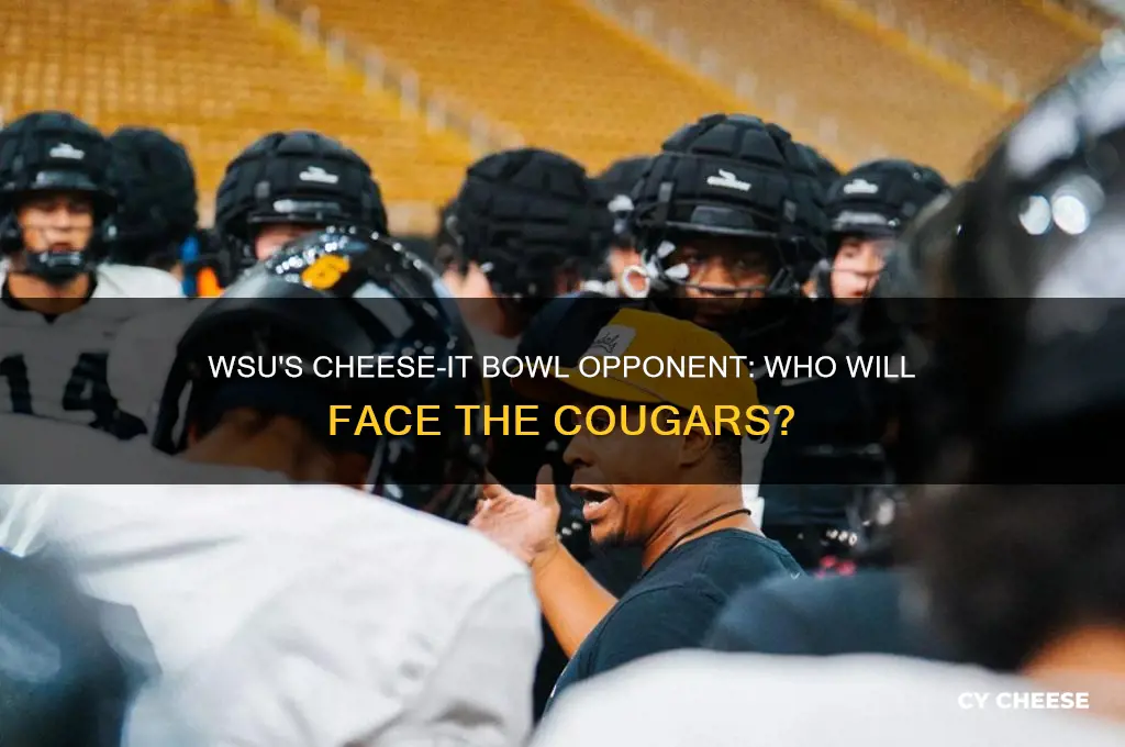 who is playing wsu in the cheese it bowl