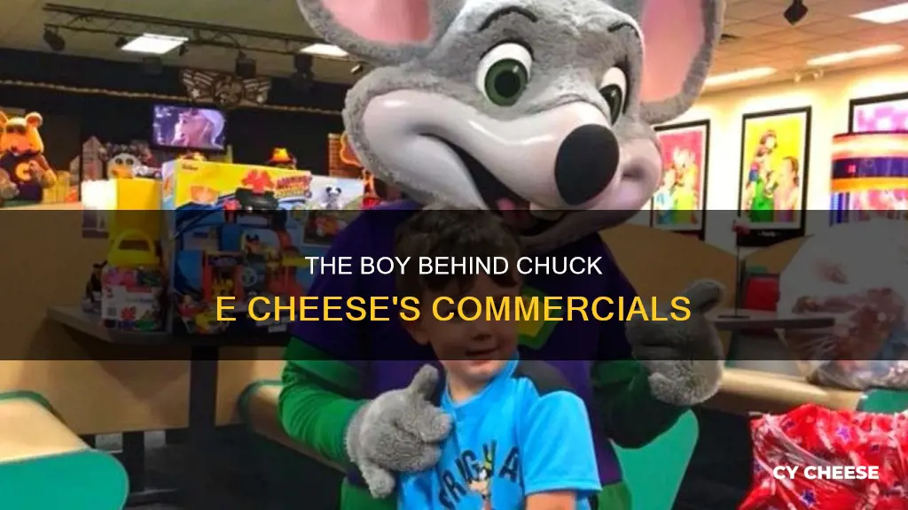 who is the boy in the chuck e cheese commercials