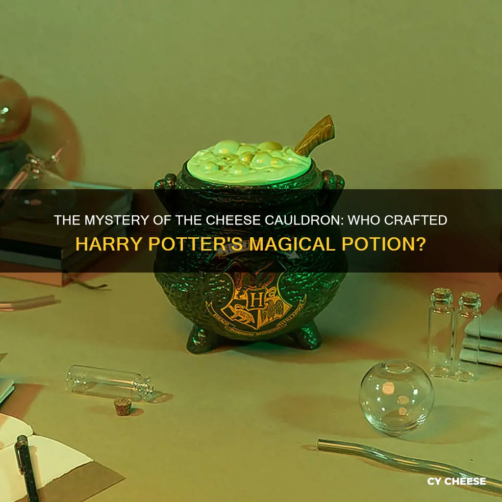 who made a cheese cauldron in harry potter