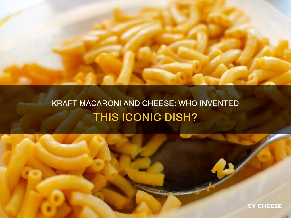 who made kraft macaroni and cheese