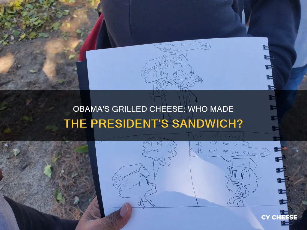 who made obama grilled cheese sandwich