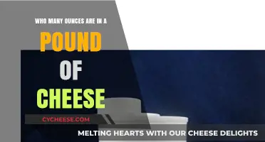 How Many Ounces in a Pound of Cheese? A Simple Guide