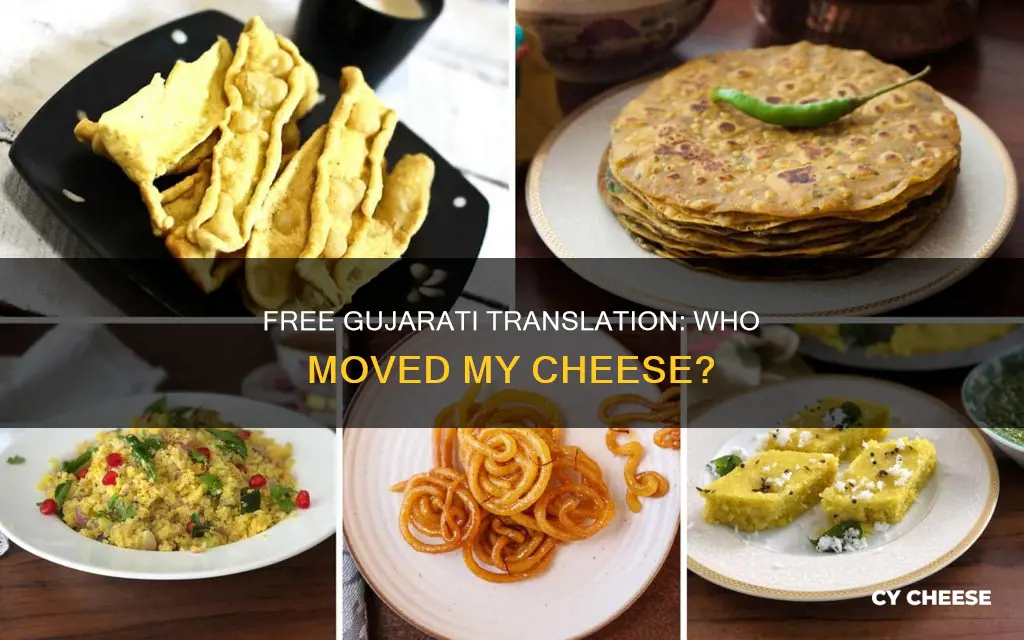who moved my cheese book in gujarati free