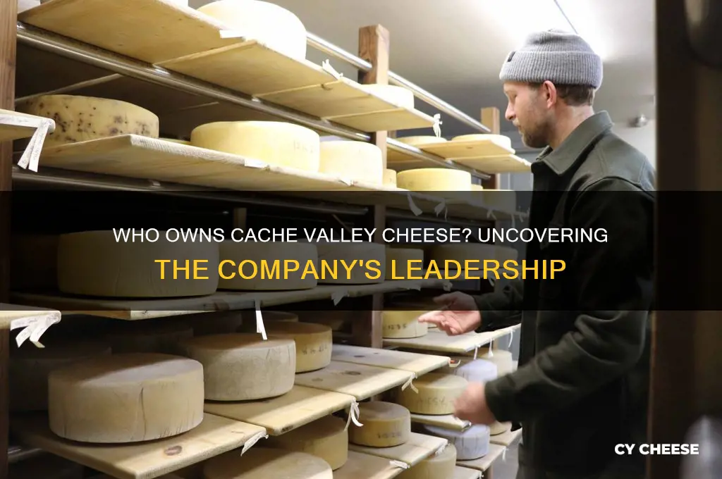 who owns cache valley cheese