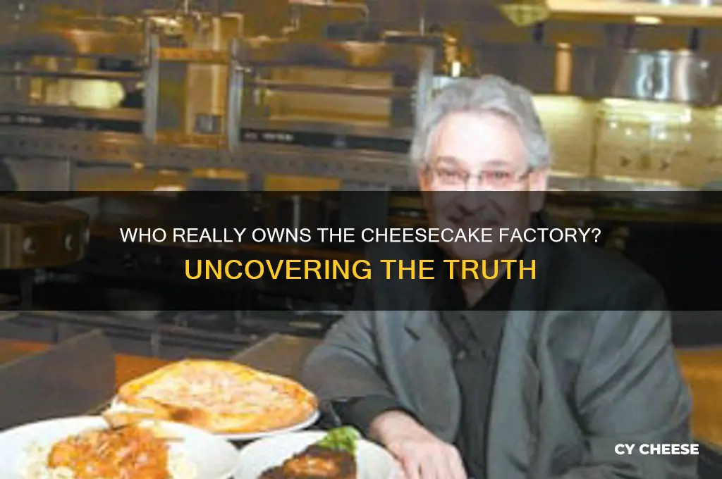 who owns cheese cake factory