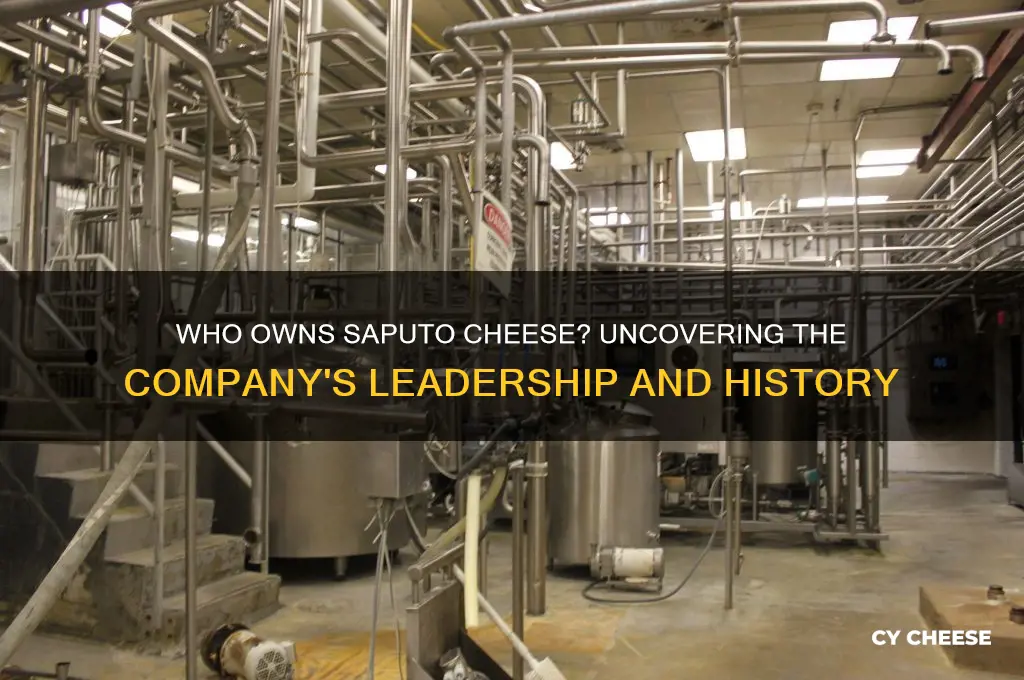 who owns saputo cheese