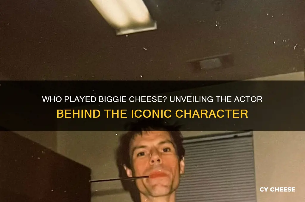 who played biggie cheese