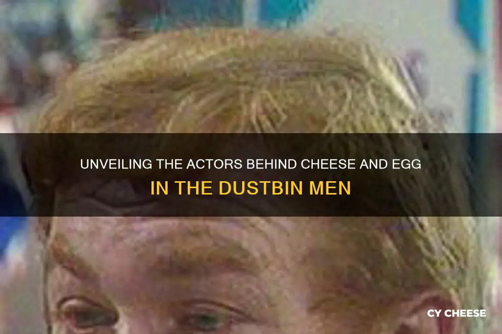 who played cheese and egg in the dustbin men