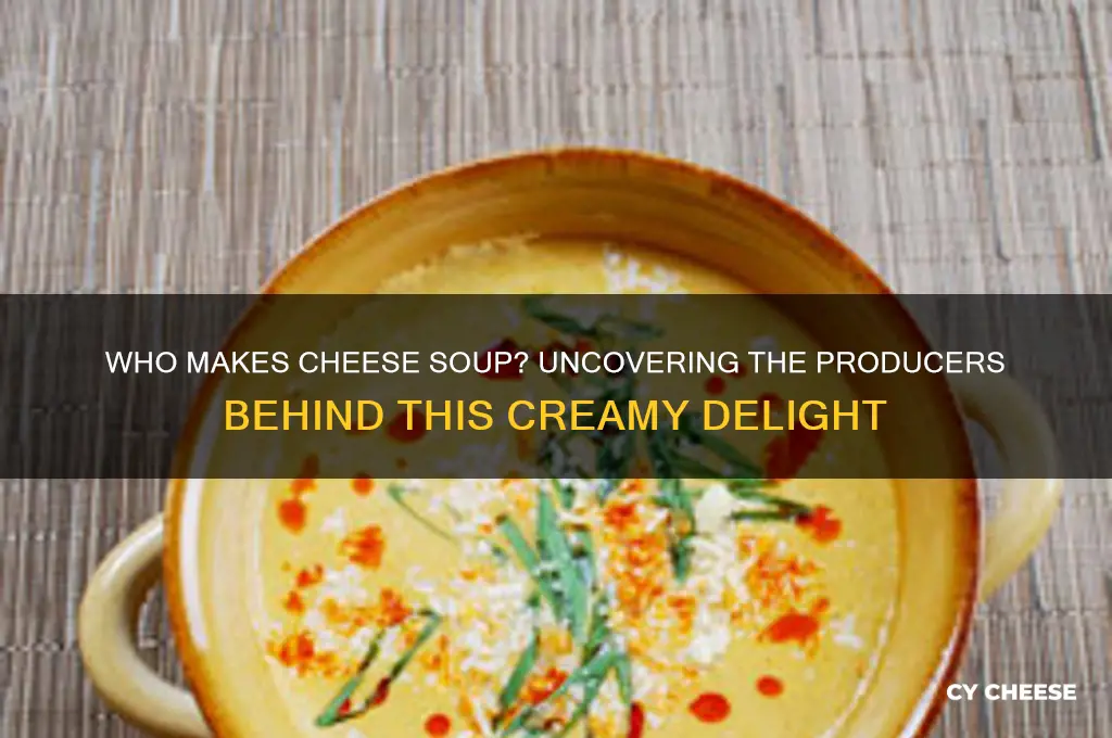 who produces cheese soup