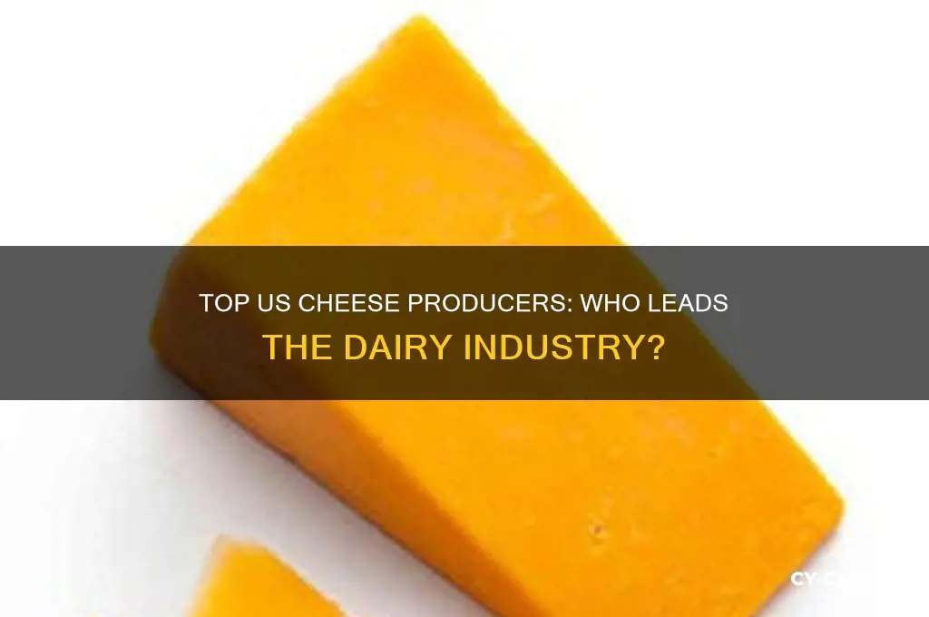 who produces the most cheese in the us