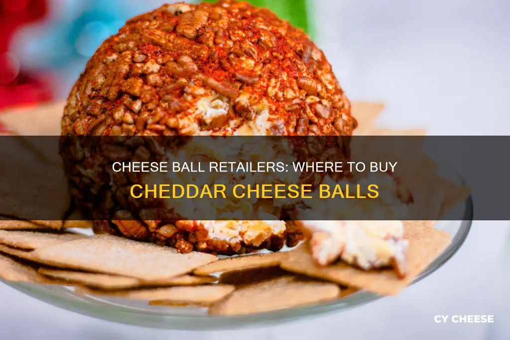 who sales cheddar cheese balls