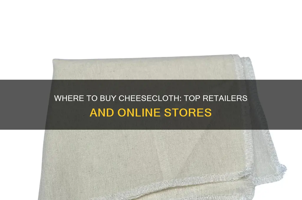 who sales cheese cloth
