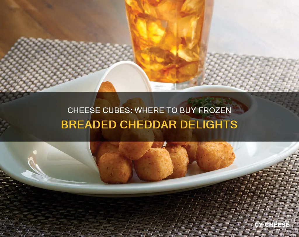 who sales frozen breaded cheddar cheese cubes