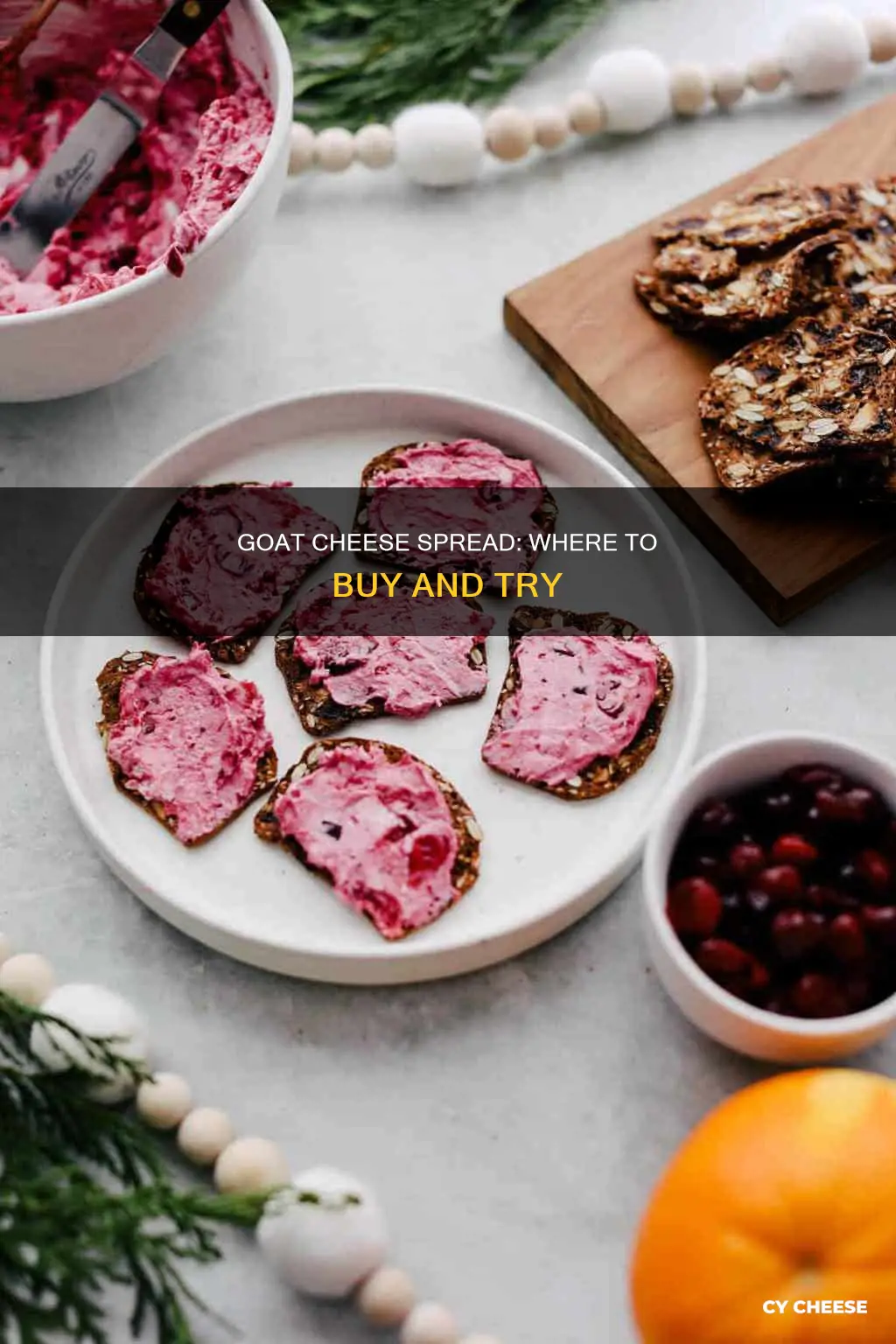 who sell goat cheese spread