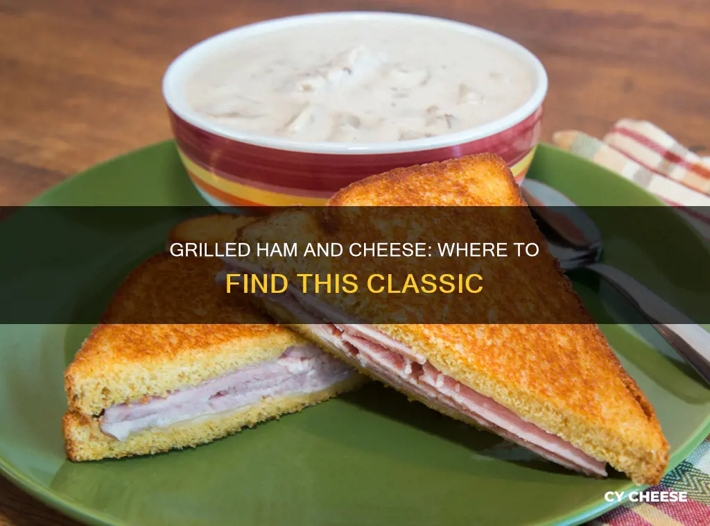 who sells a grilled ham and cheese