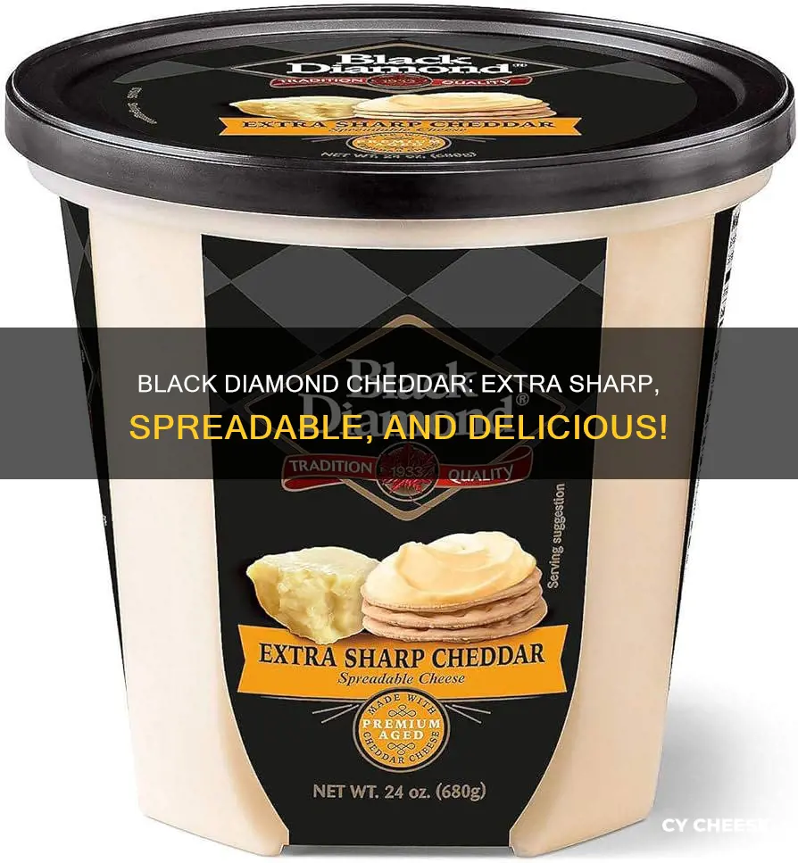 who sells black diamond spreadable extra sharp white cheddar cheese