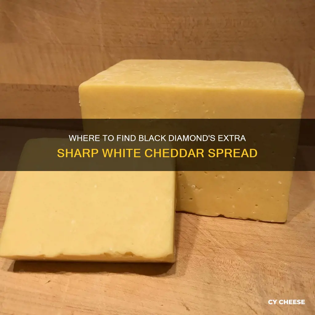 who sells black diamond spreadable extra sharp white cheddar cheese