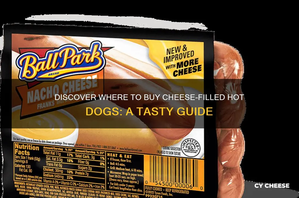 who sells cheese hot dogs