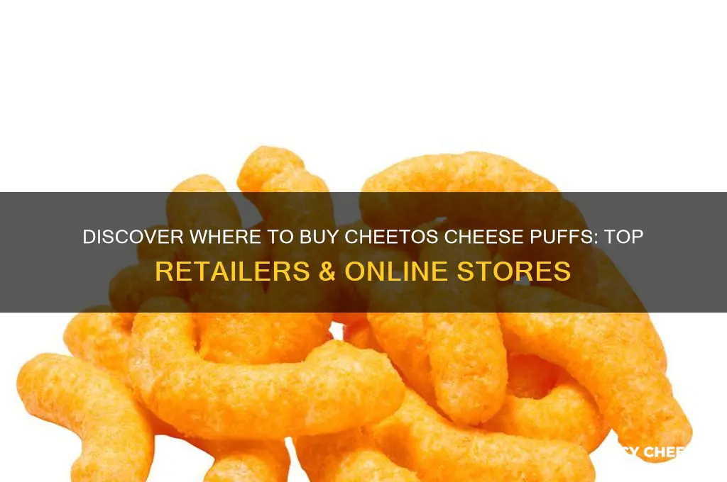 who sells cheetos cheese puffs