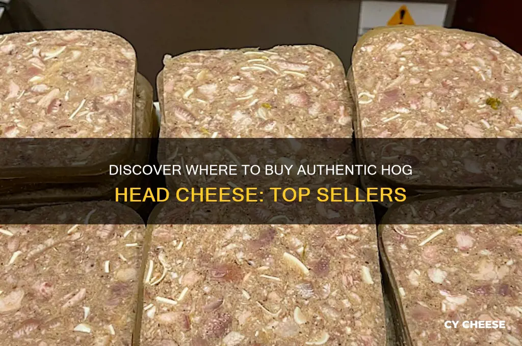 who sells hog head cheese