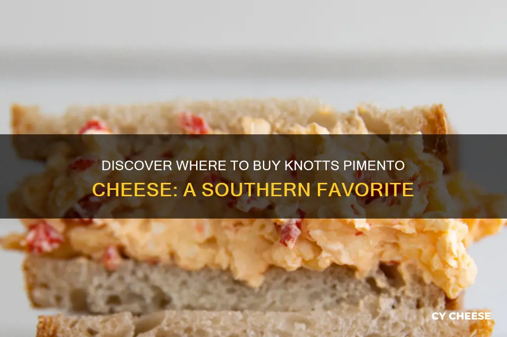 who sells knotts pimento cheese
