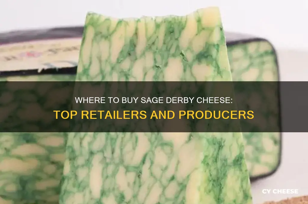 who sells sage derby cheese