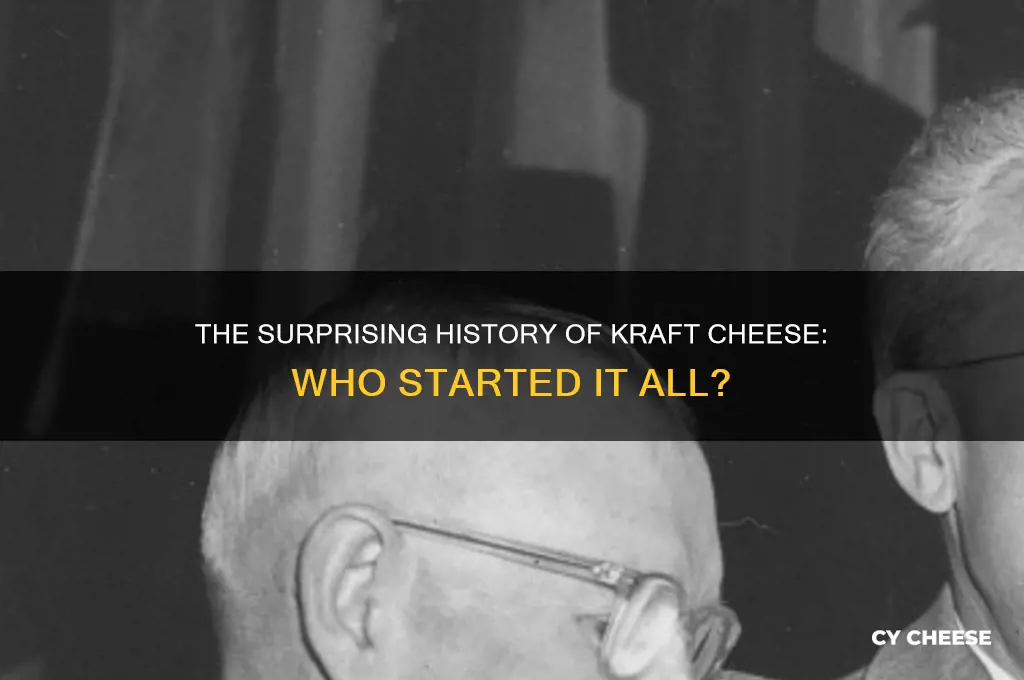 who started kraft cheese