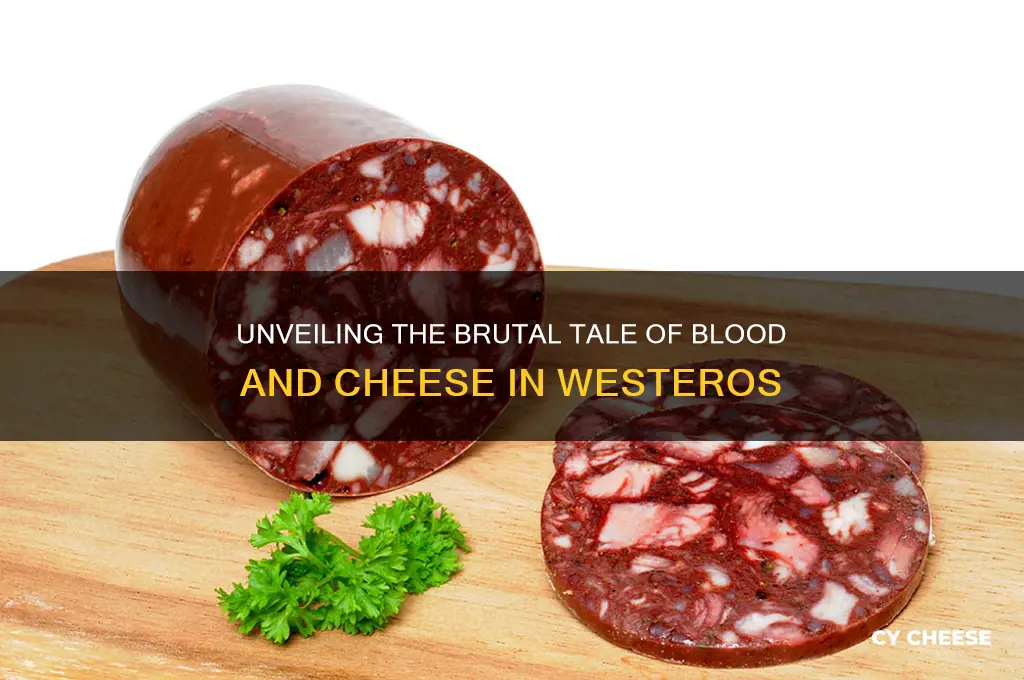 who was blood and cheese