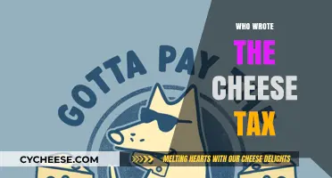 Unraveling the Mystery: Who Wrote the Cheese Tax Legislation?