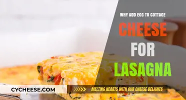 Enhance Lasagna Texture: The Secret Role of Egg in Cottage Cheese