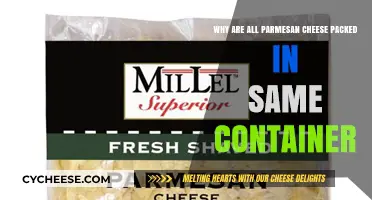 Parmesan Cheese: Standardized Containers, Why?