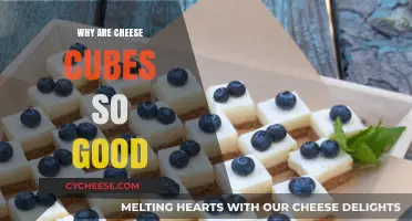 The Irresistible Appeal of Perfectly Bite-Sized Cheese Cubes