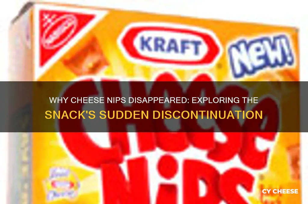 why are cheese nips discontinued