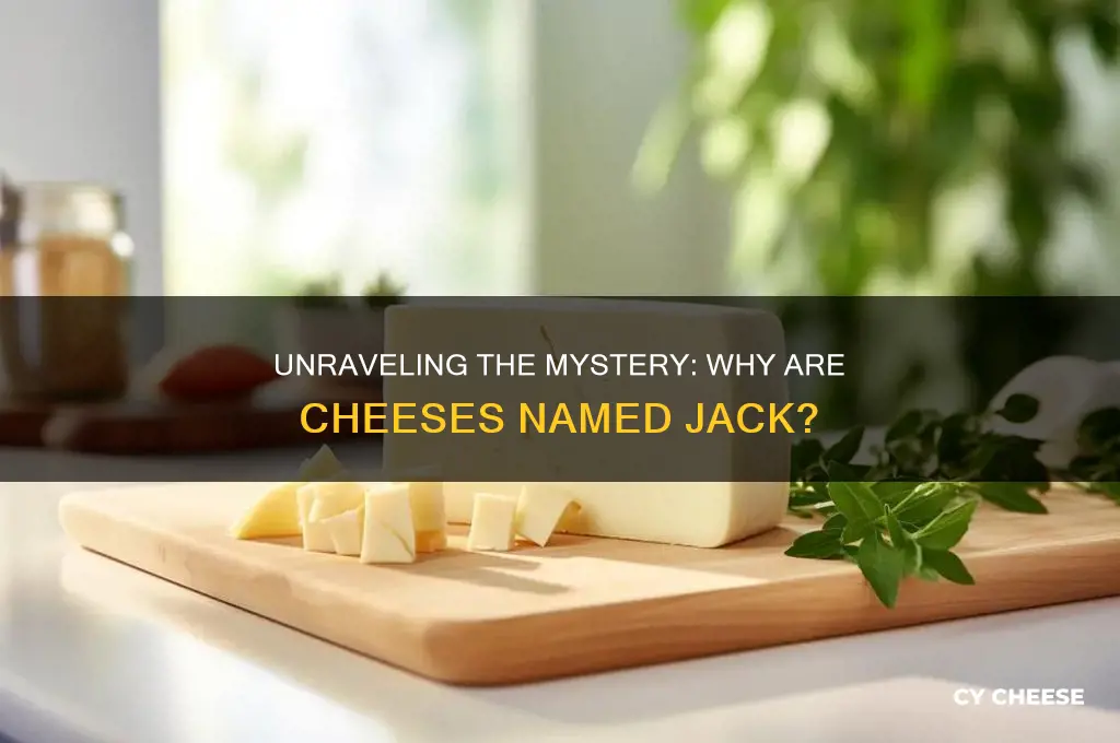 why are cheeses called jack