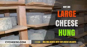 Why Large Cheeses Are Hung: Uncovering the Aging Process Secrets