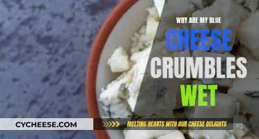 Blue Cheese Crumbles: Why Wetness Matters?