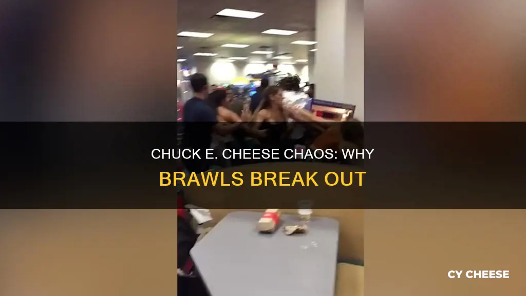 why are there fights at chuck e cheese