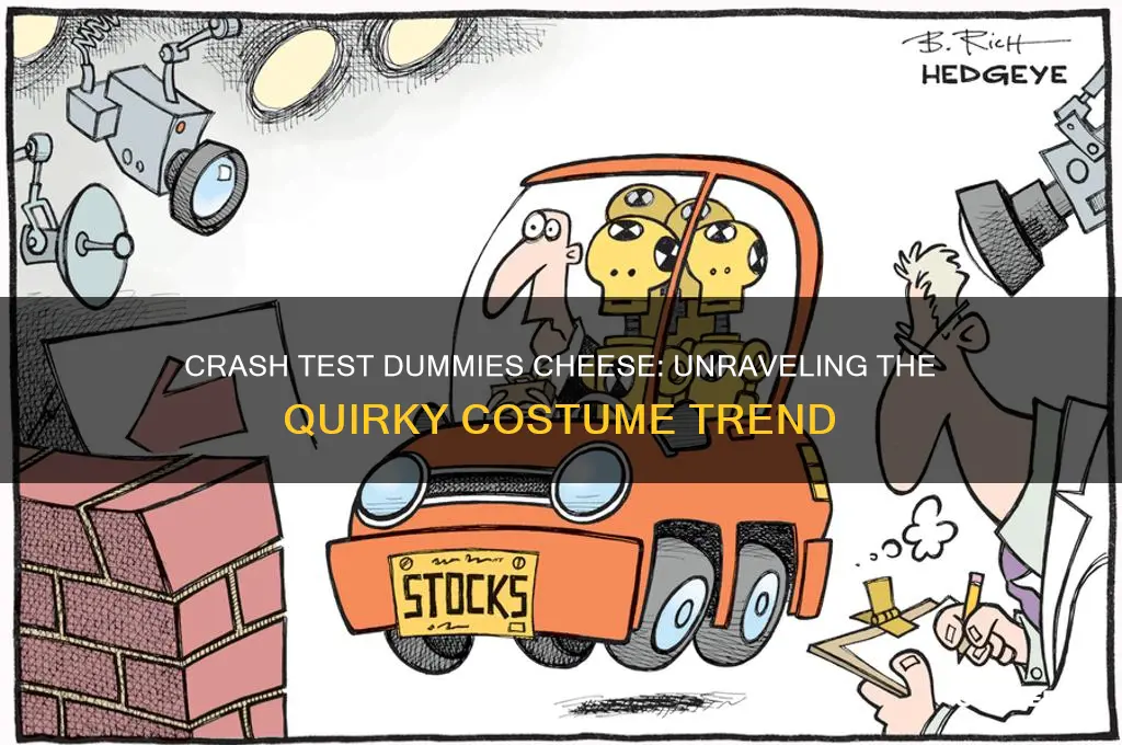 why are they dressed as crash test dummies cheese